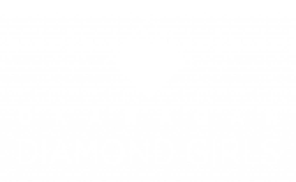 Diamond Girls Logo white vertical